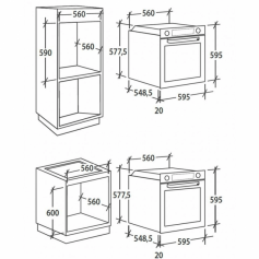 ДУХОВОЙ ШКАФ CANDY FIDCN100 в Запорожье
